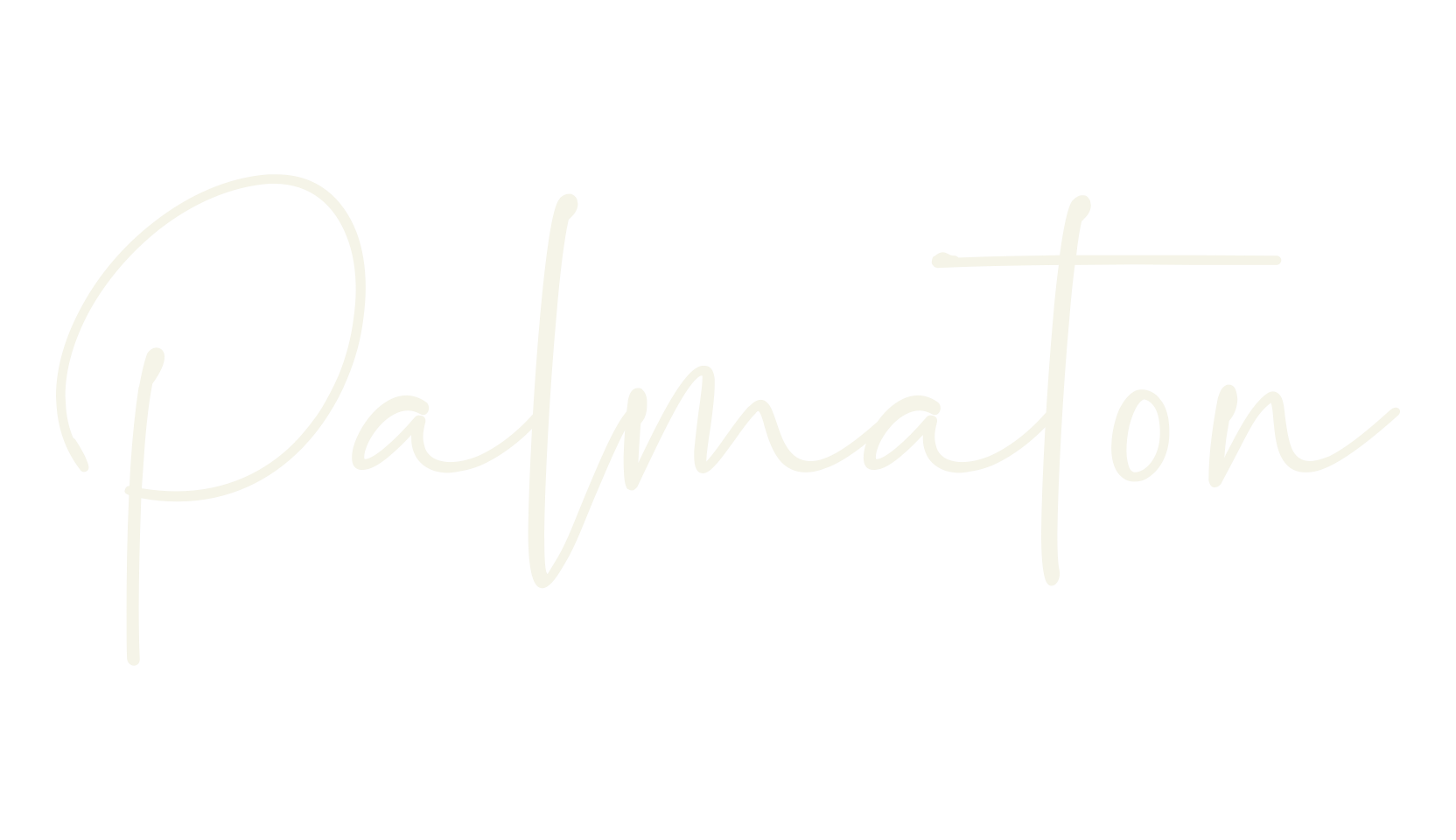 Palmaton, handwriting font preview