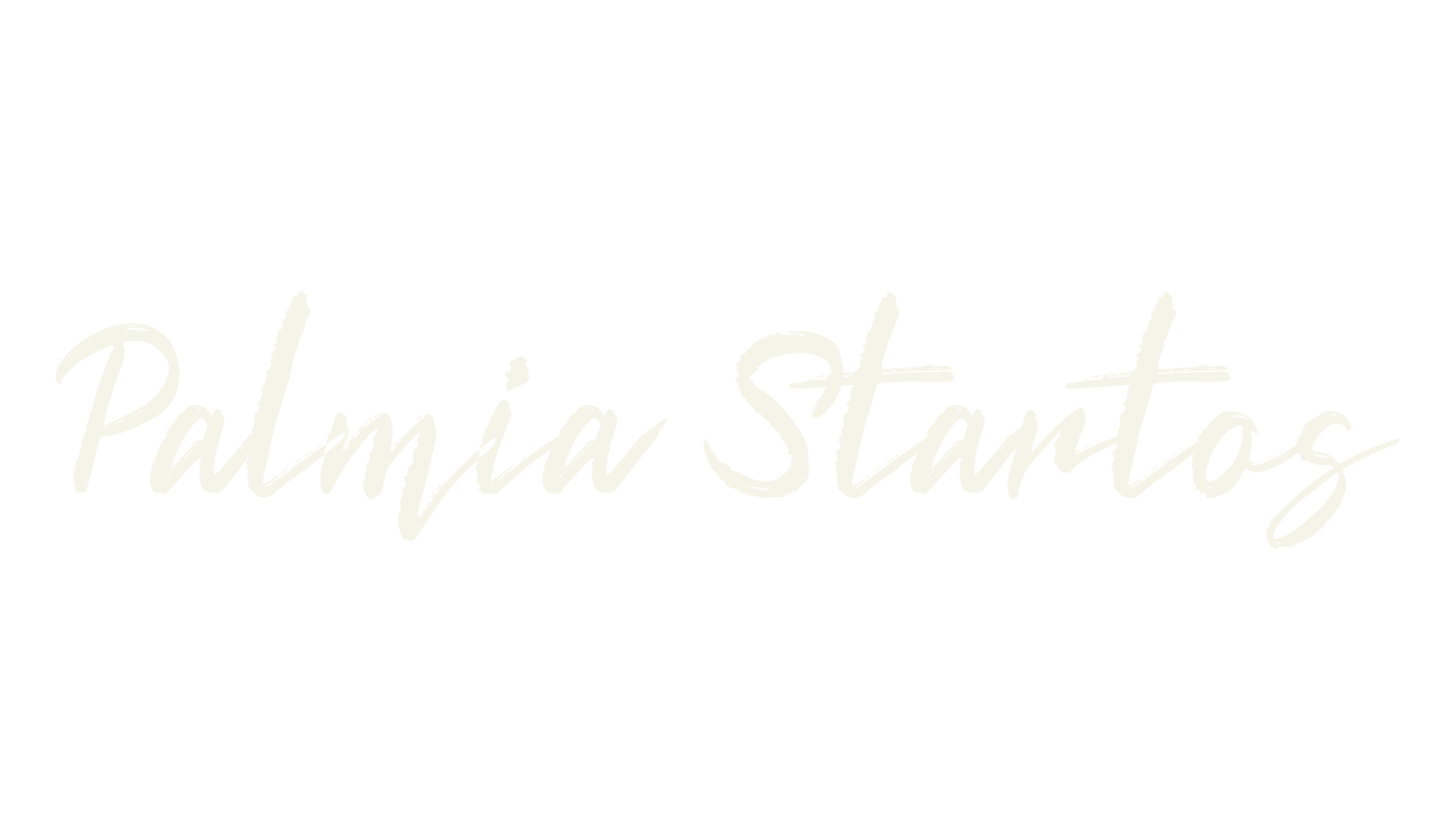 Palmia Startos, calligraphy font preview