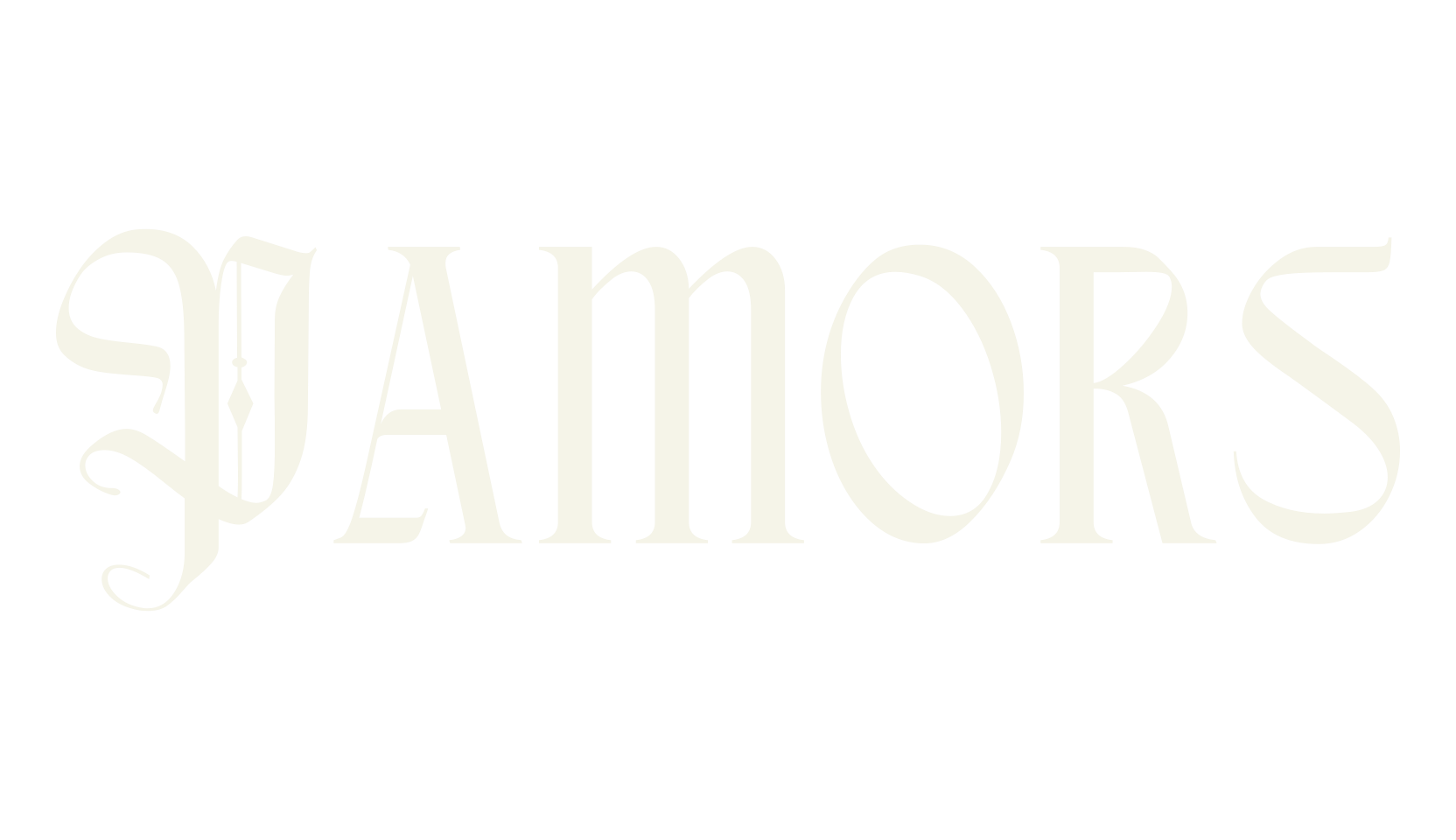 Pamors, fantasy font preview