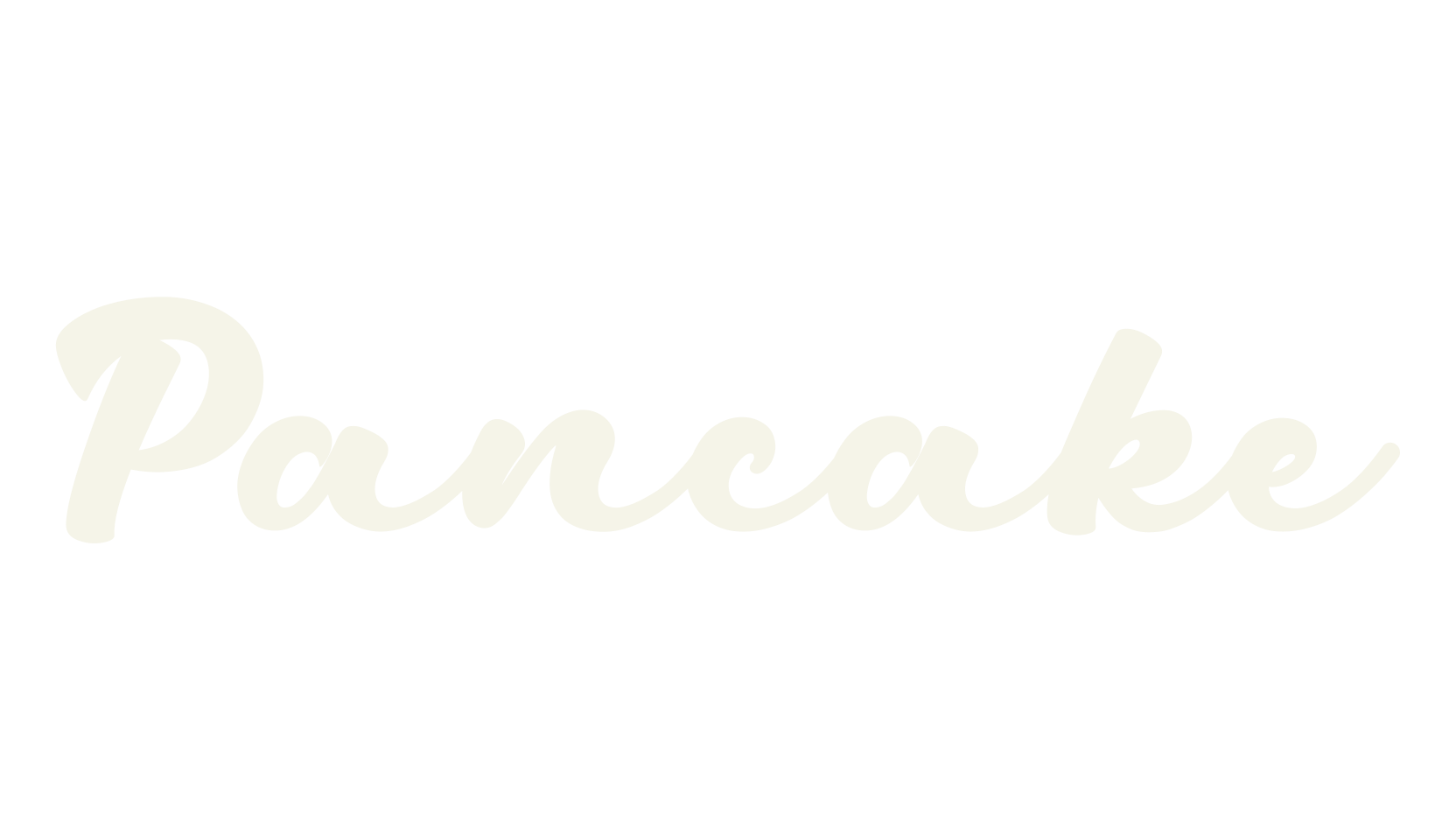 Pancake, bold font preview