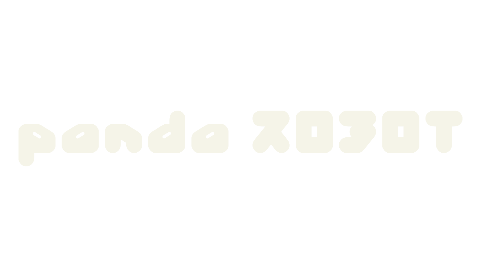 panda ROBOT, display market font preview