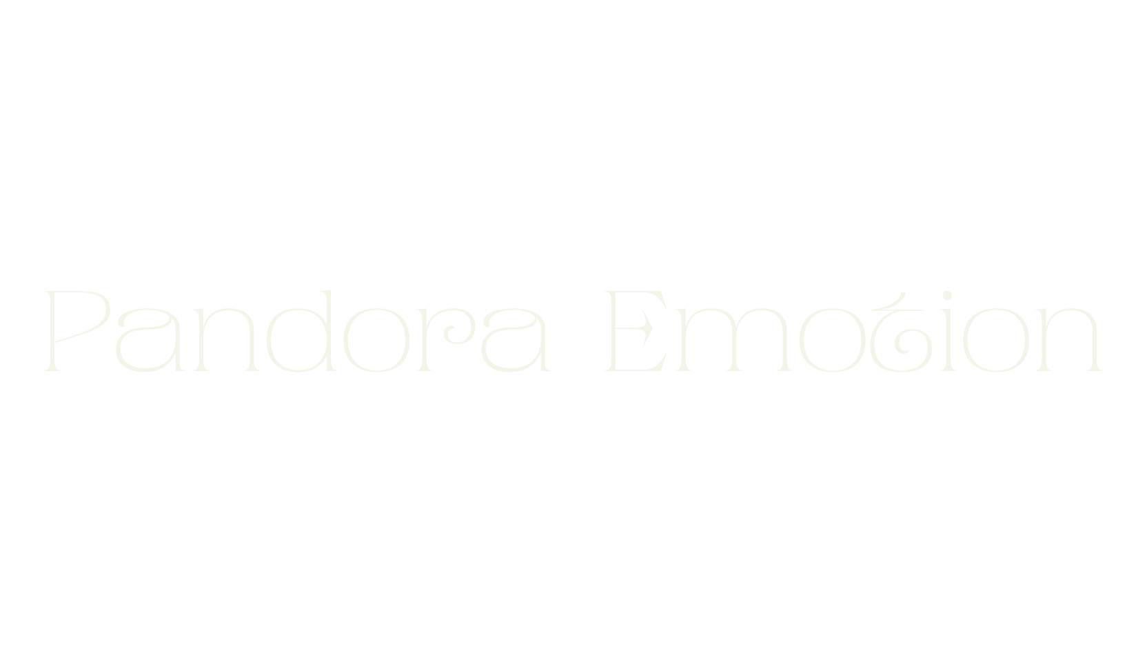 Pandora Emotion, serif font preview