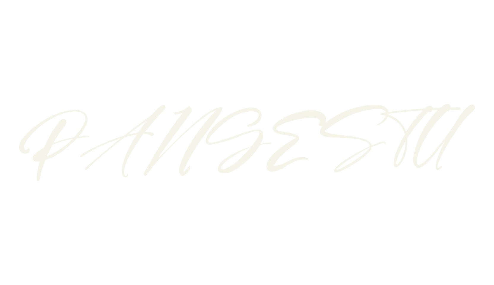 PANGESTU, whimsical font preview