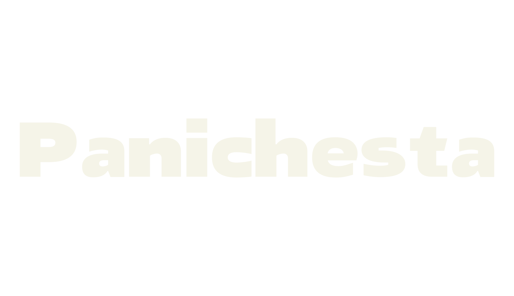 Panichesta, sans serif font preview