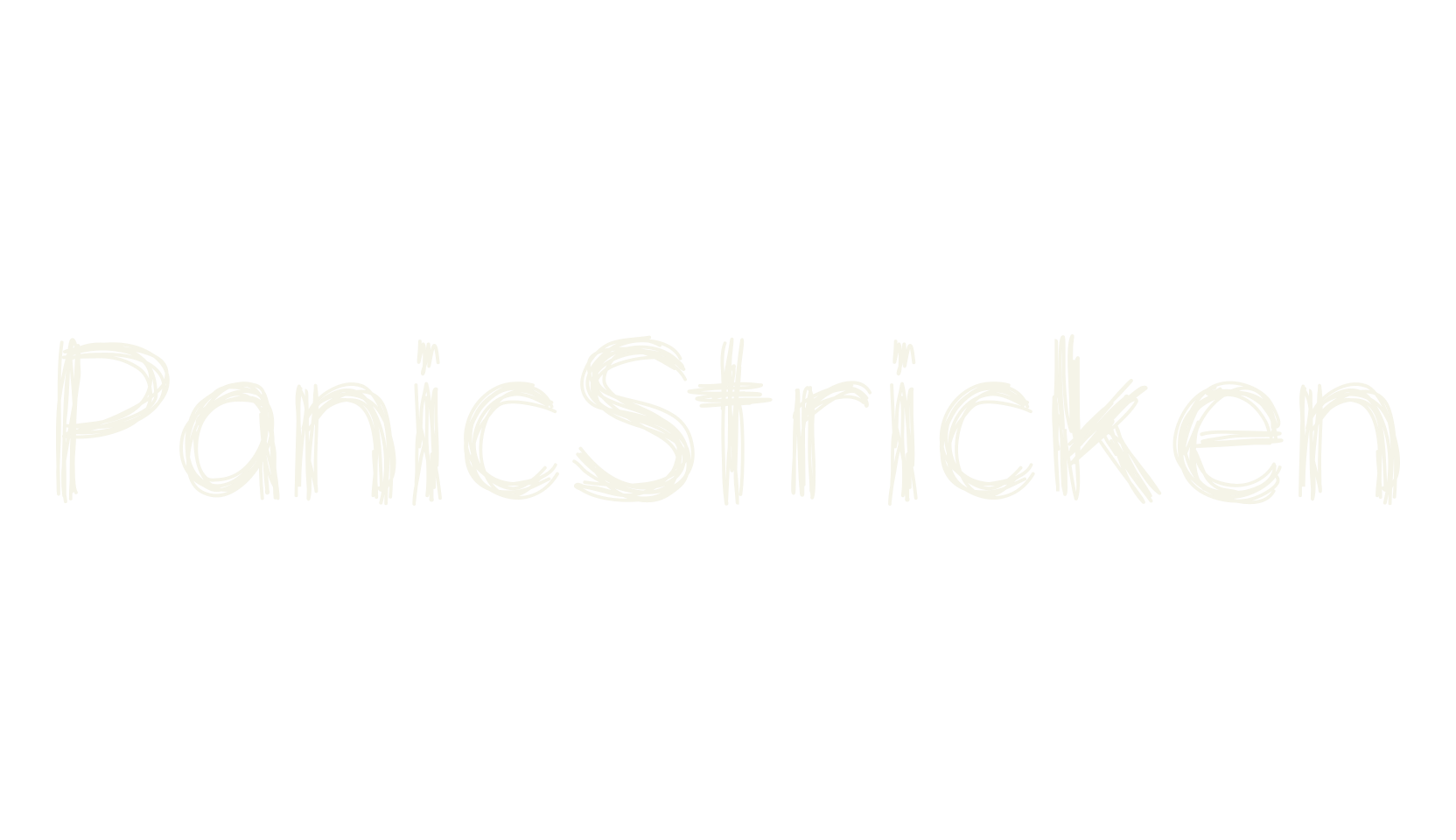 PanicStricken, fantasy font preview