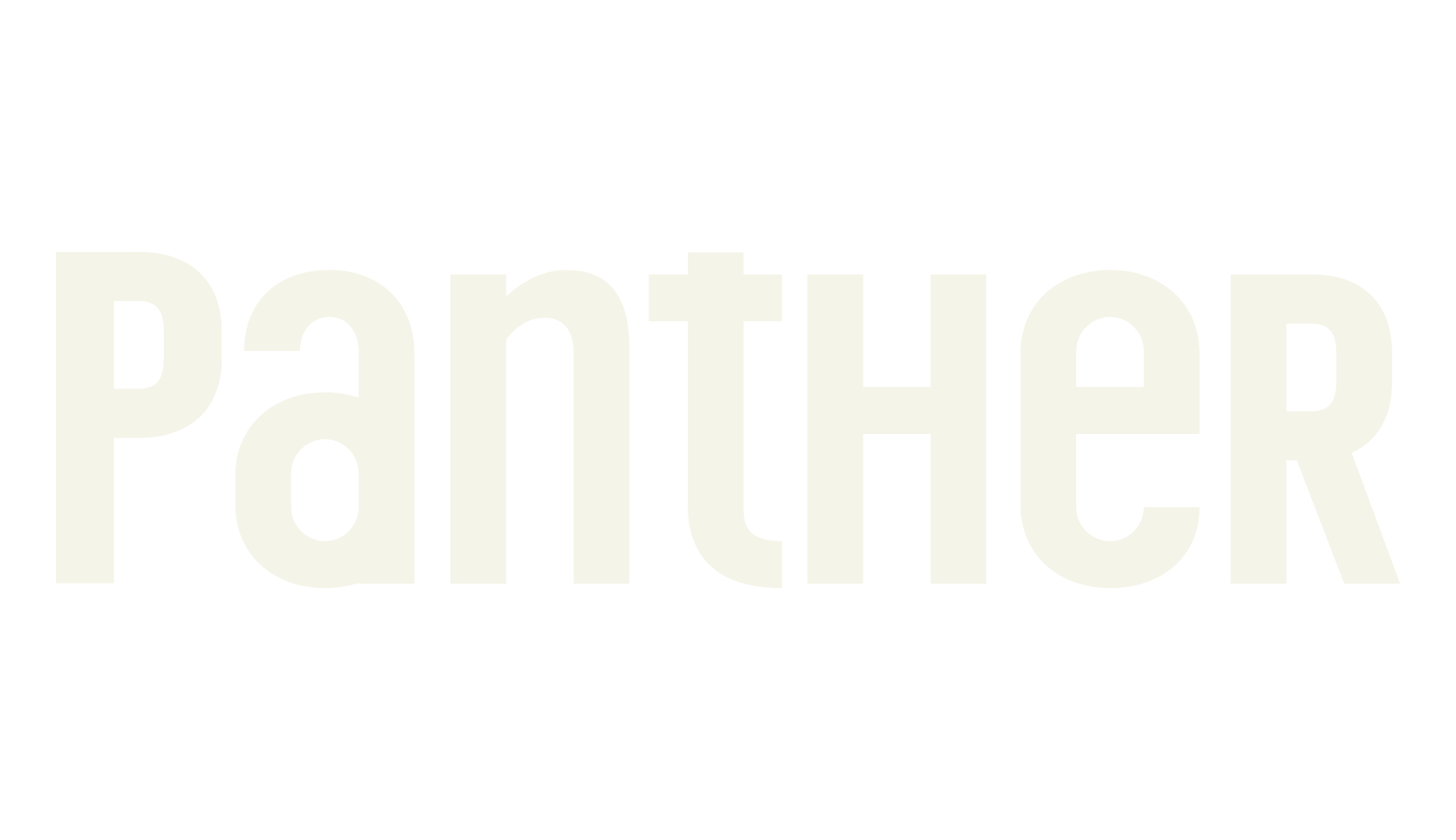 Panther, condensed font preview