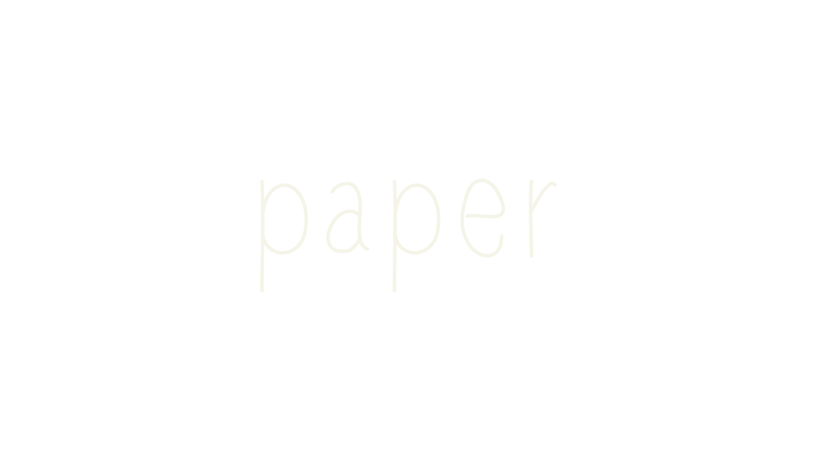 paper, handwriting font preview
