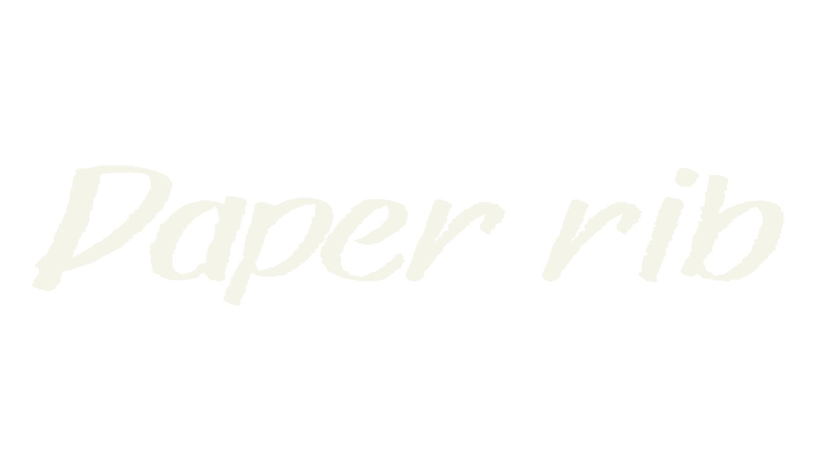 Paper rib, fashion script font preview