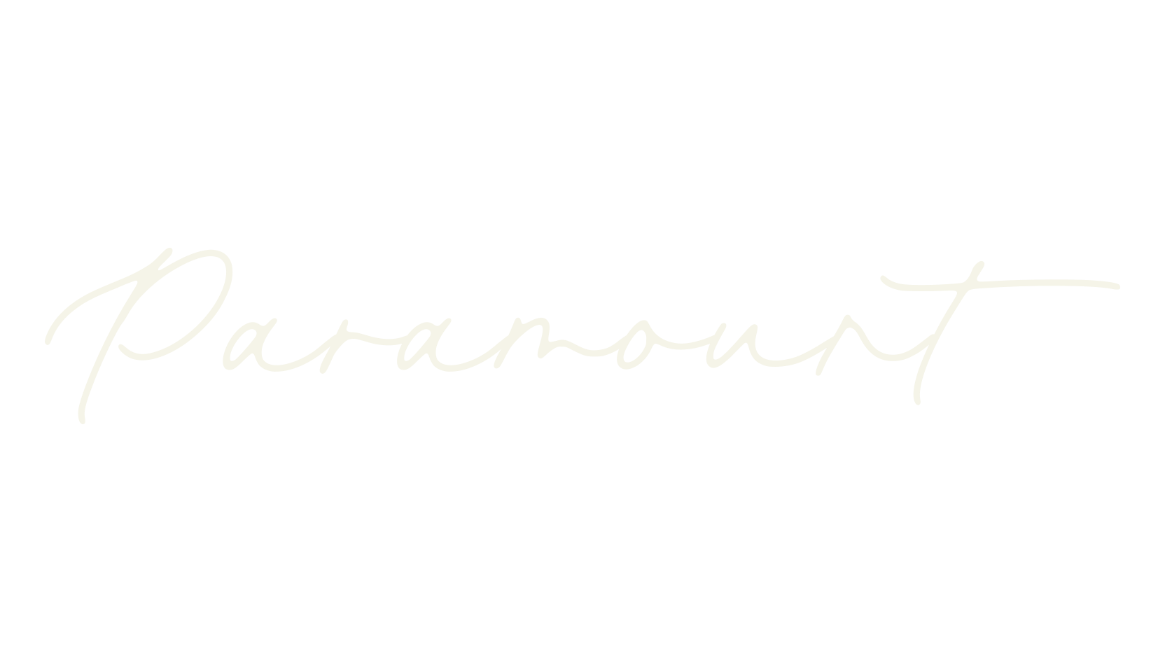 Paramount, typewriter font preview