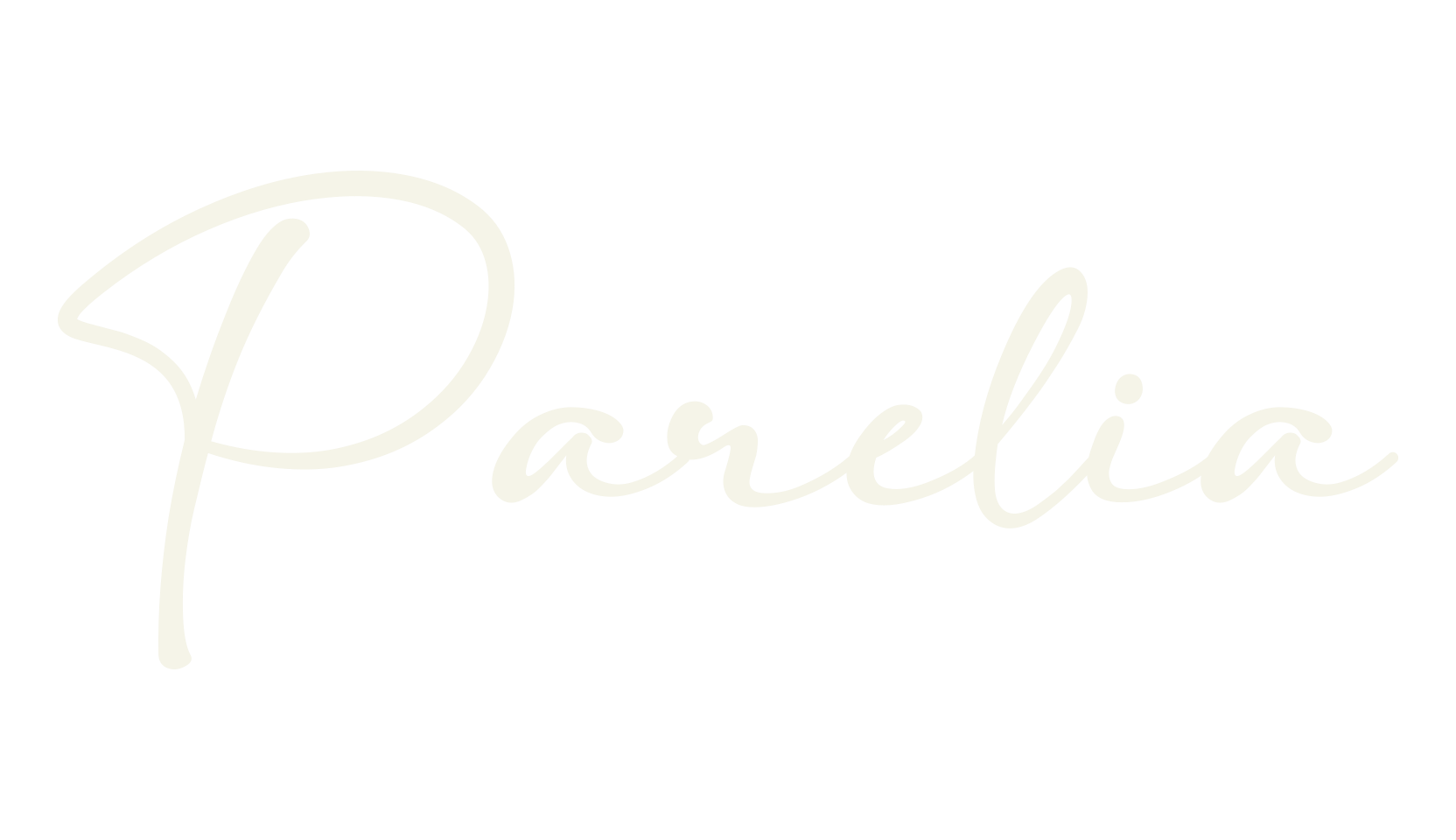Parelia, lettering font preview