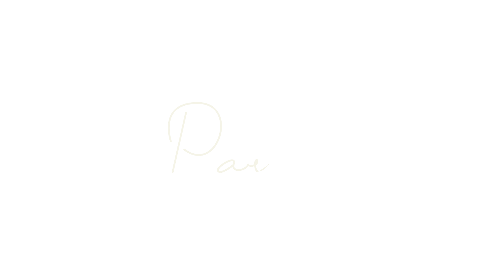 Paris, signature font preview