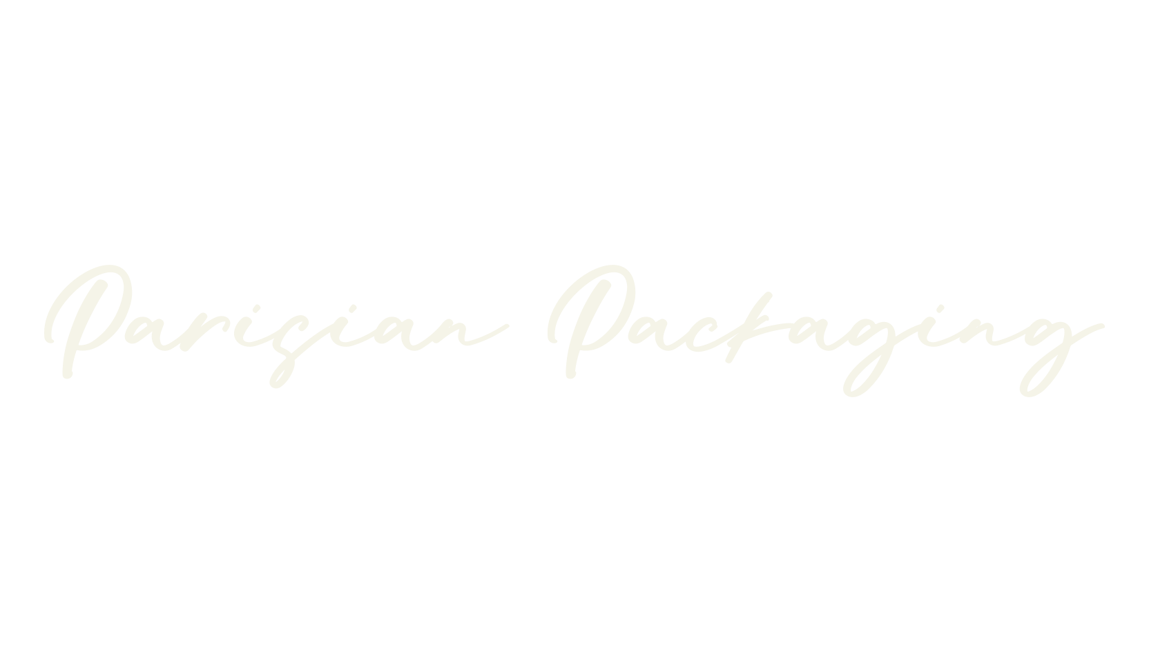 Parisian Packaging, signage font preview