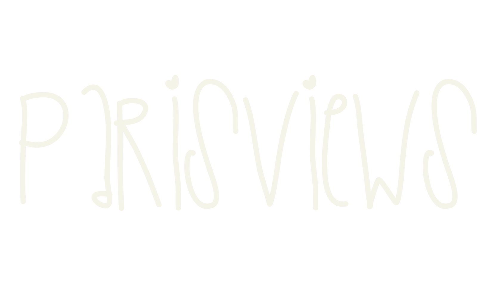 ParisViews, handwritten font preview