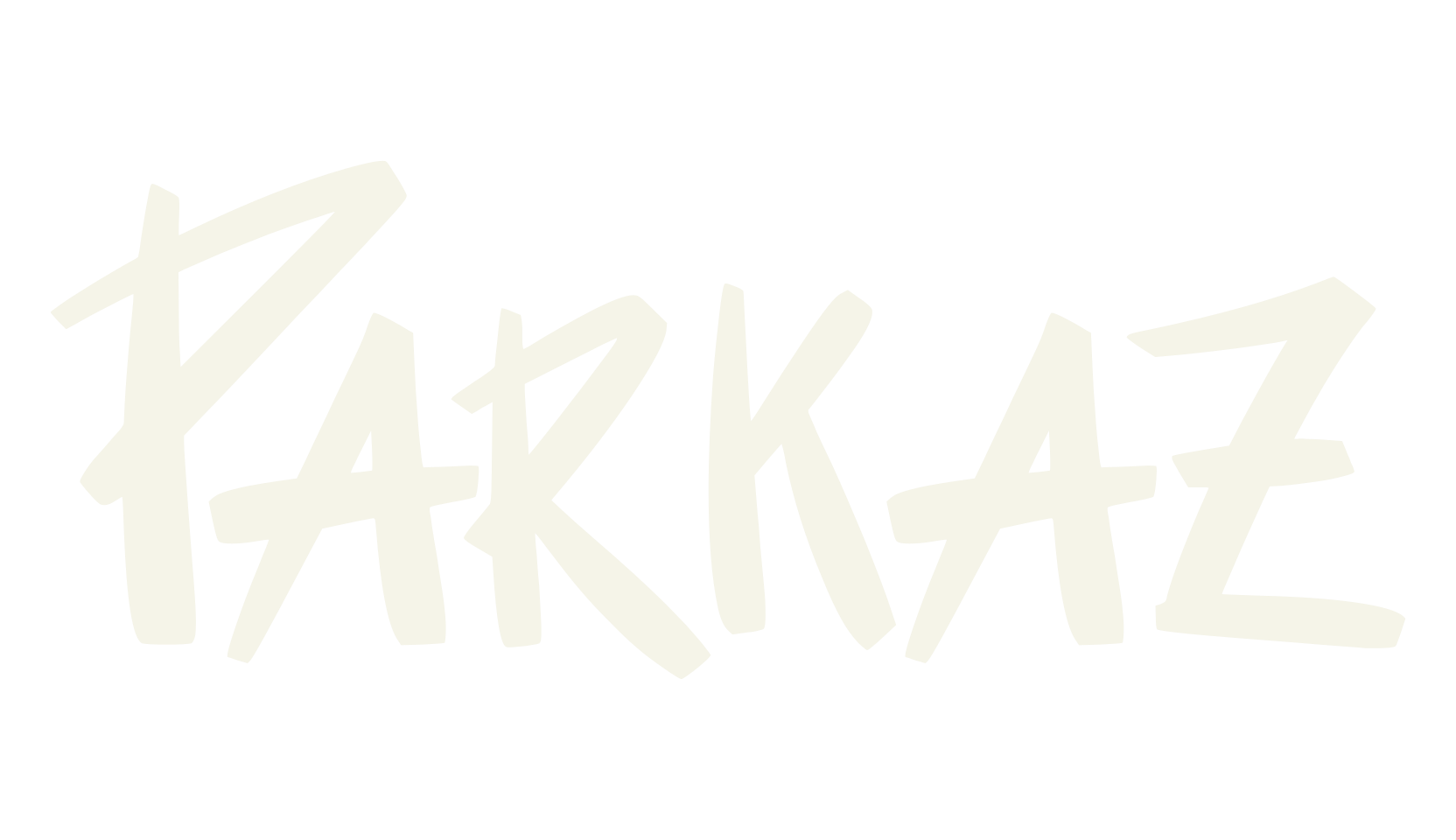 Parkaz, modern font preview