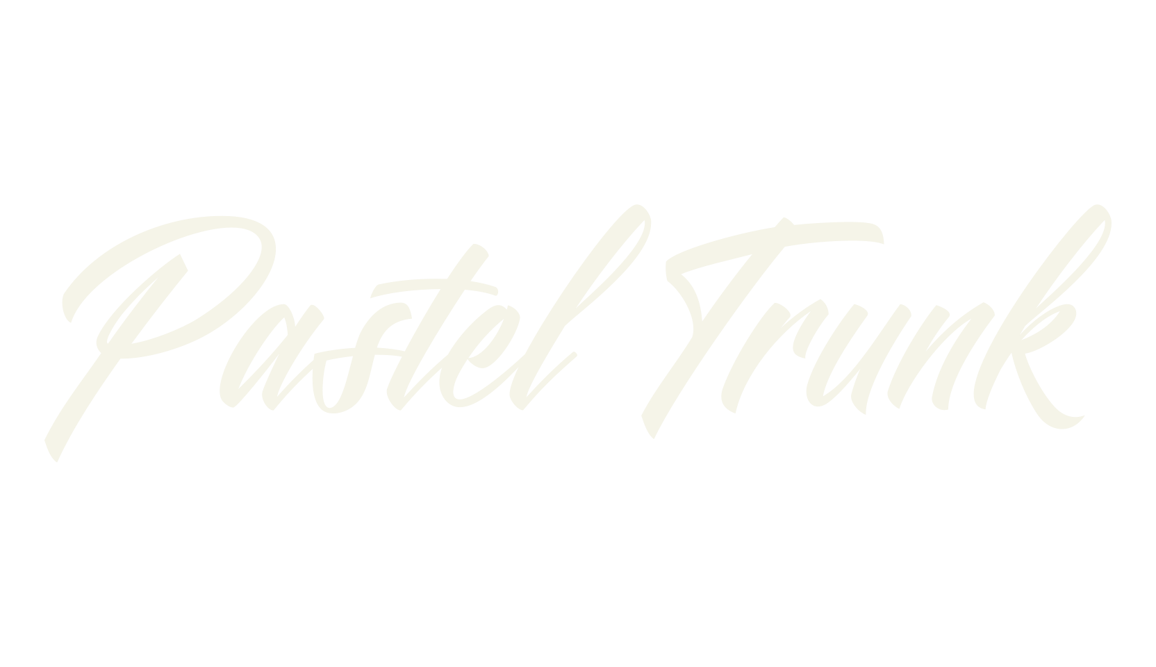 Pastel Trunk, calligraphy font preview
