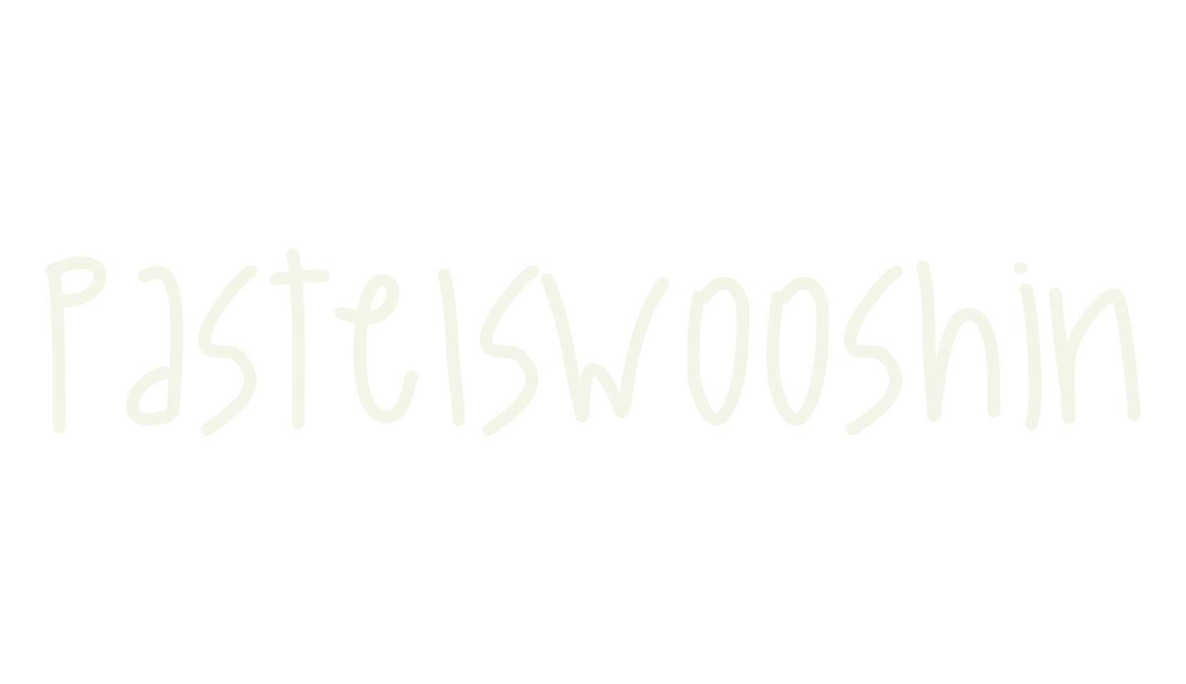 PastelSwooshin, fashion script font preview