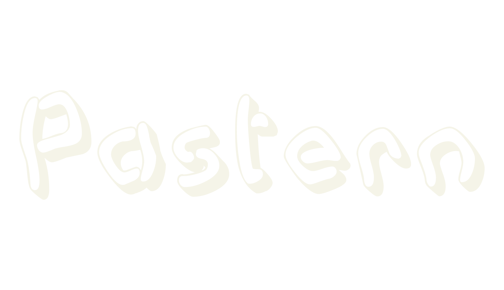 Pastern, display market font preview