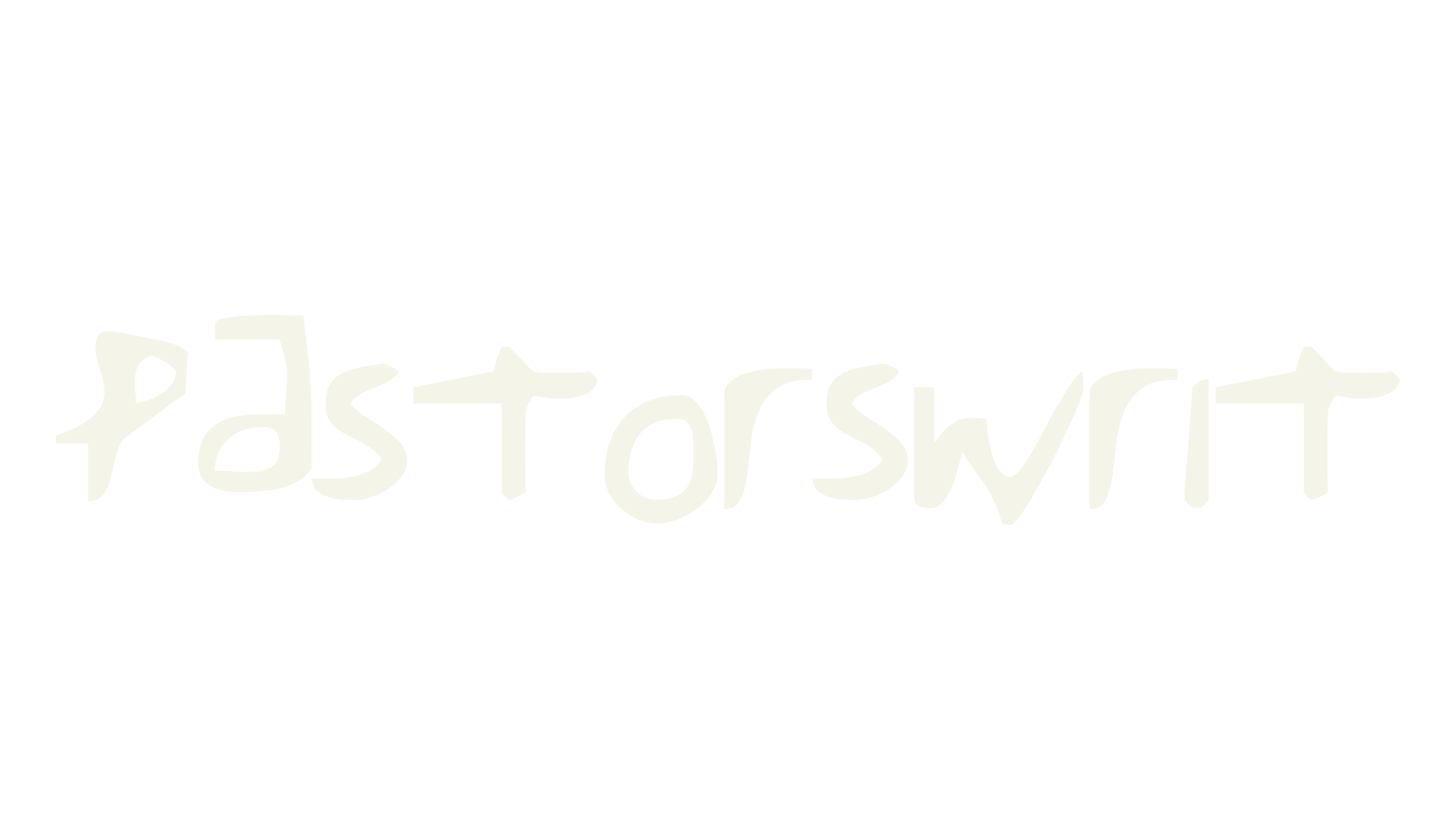 Pastorswrit, display font preview