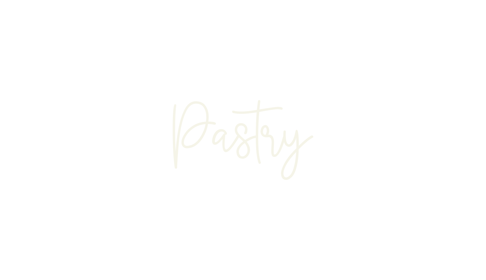 Pastry, handwriting font preview