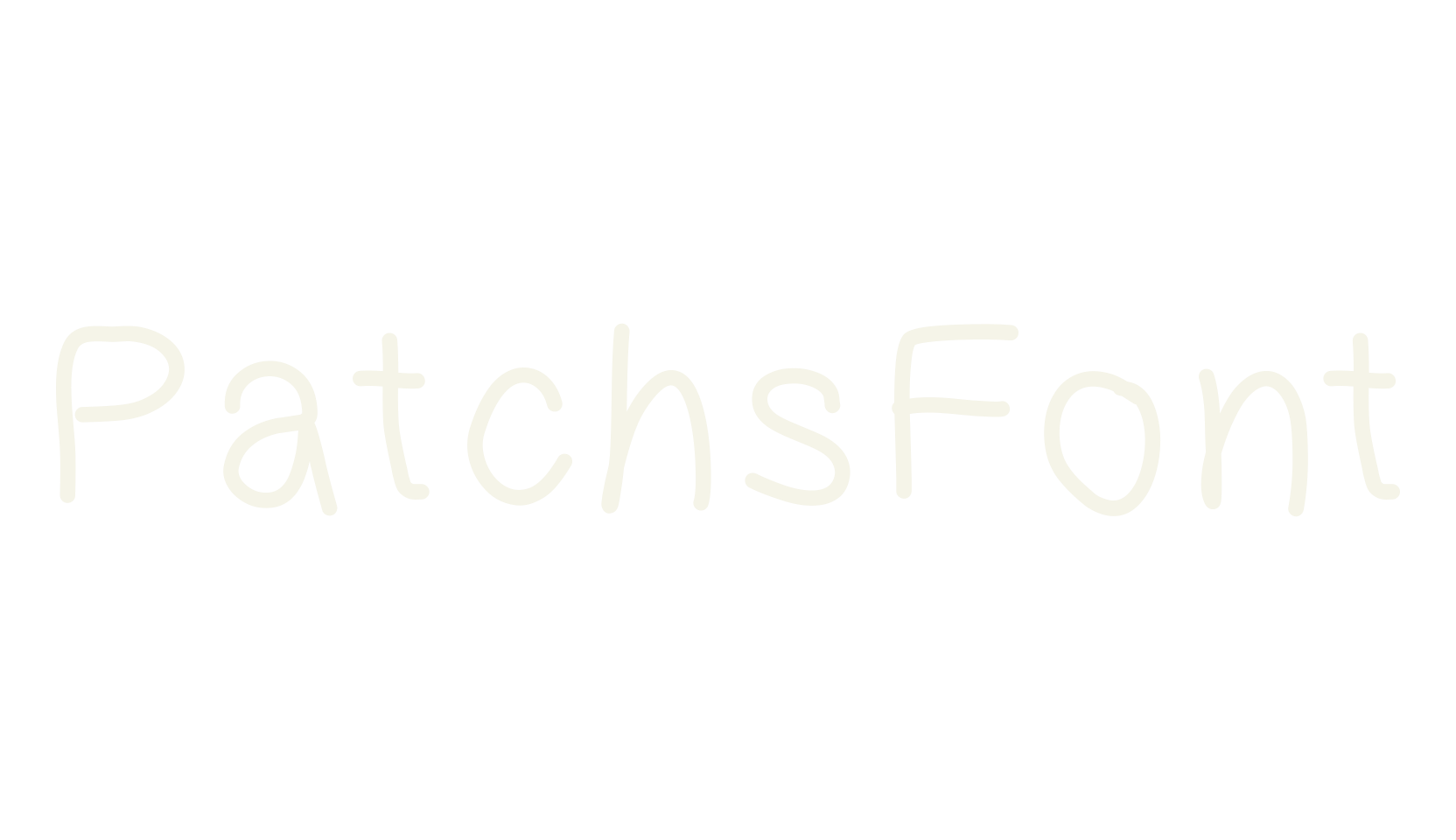 PatchsFont, patchs font preview