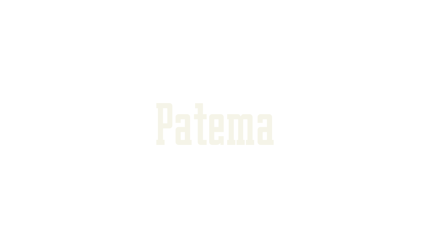 Patema, serif font preview
