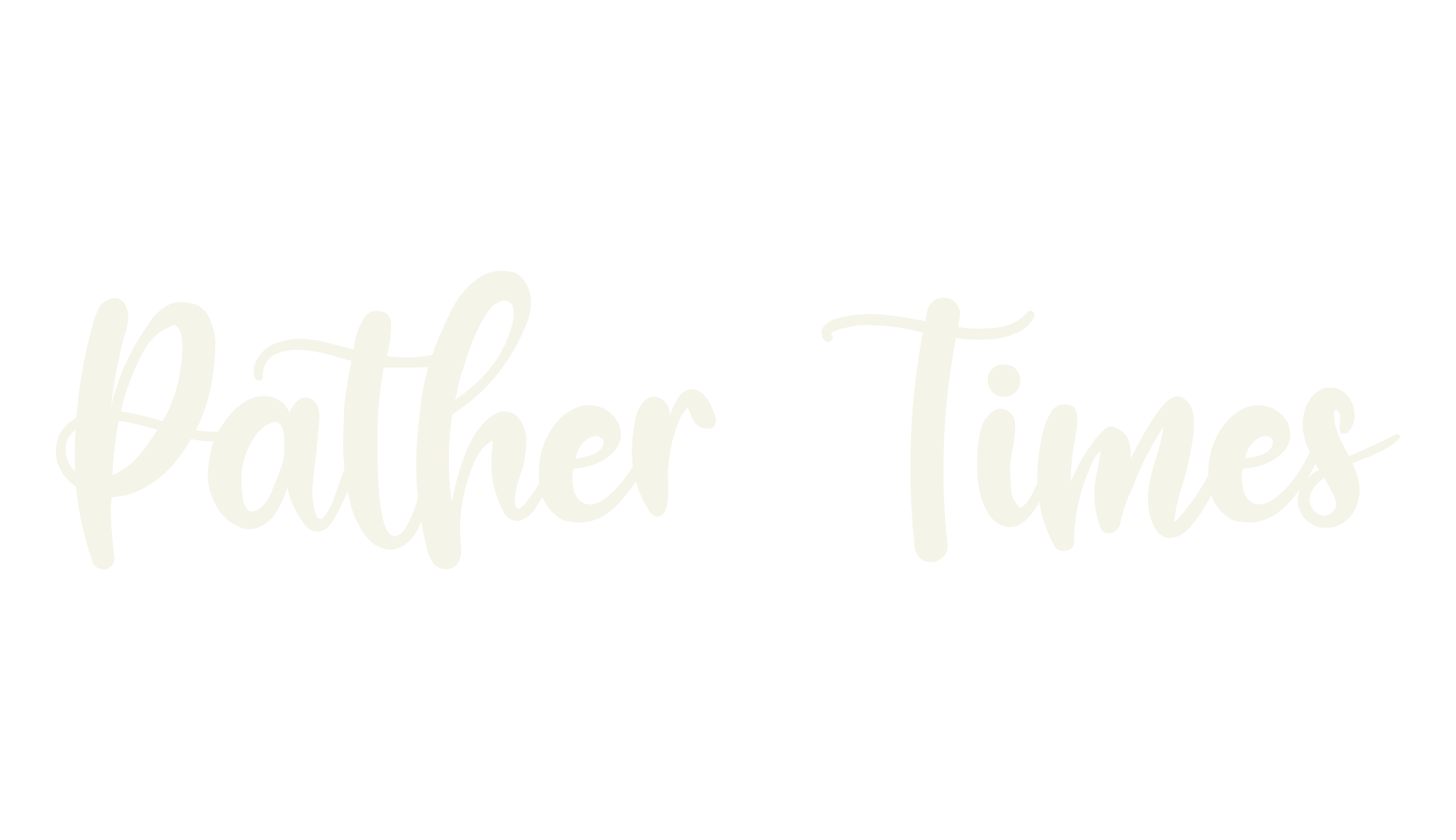 Pather Times, fashion script font preview