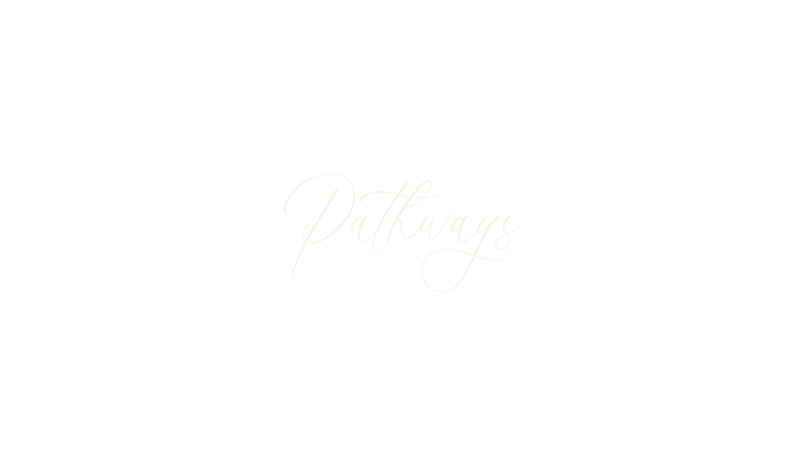 Pathways, calligraphy font preview