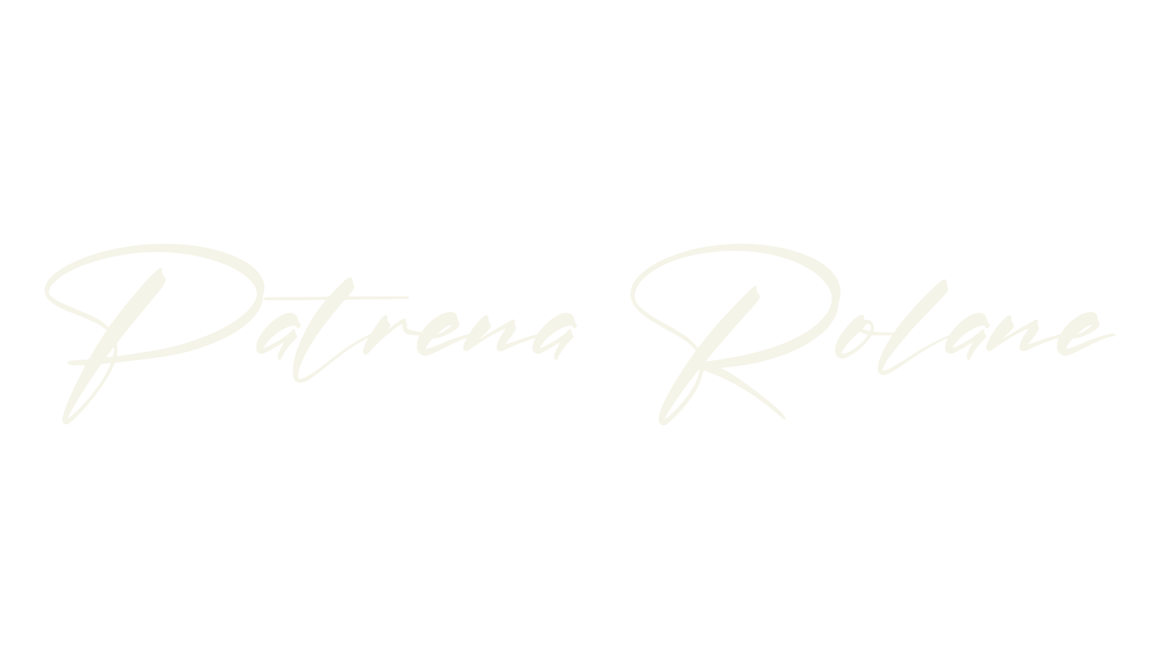 Patrena Rolane, script font preview
