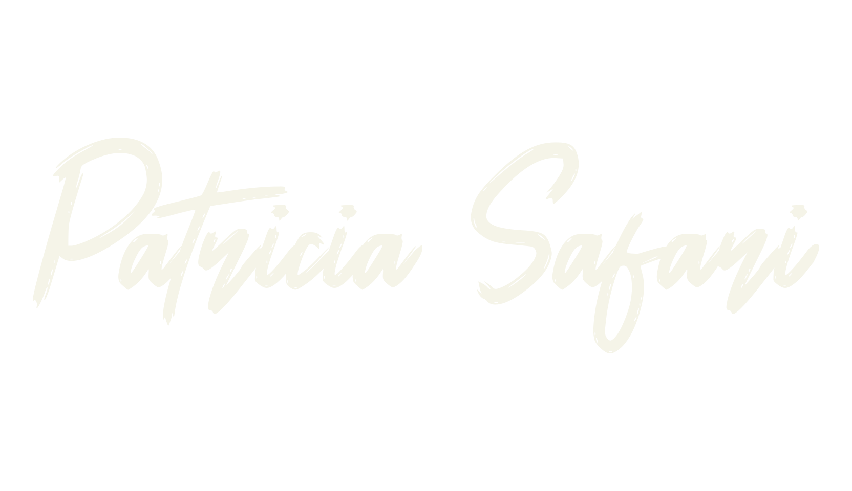 Patricia Safari, logo font preview