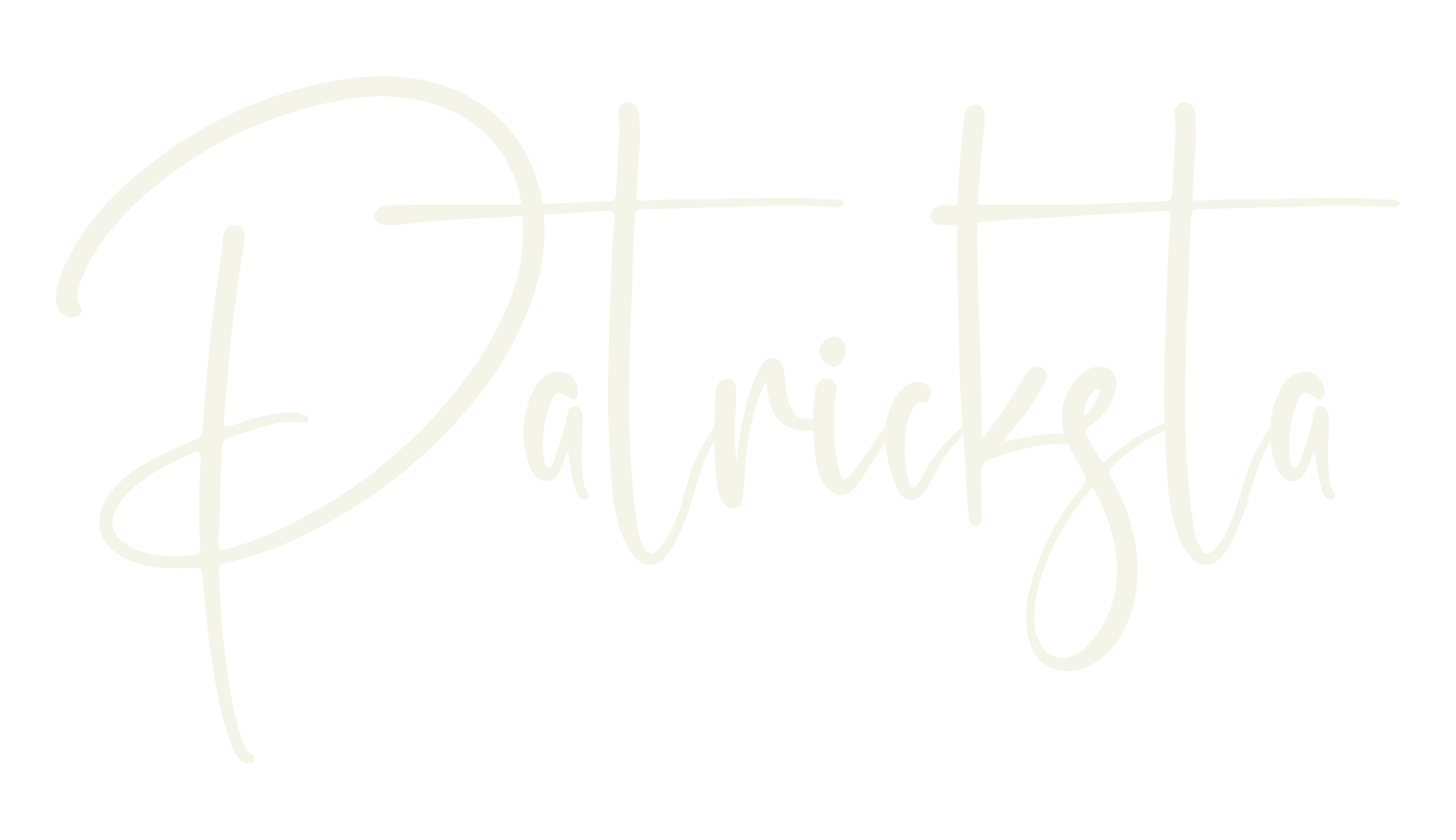 Patricksta, script font preview