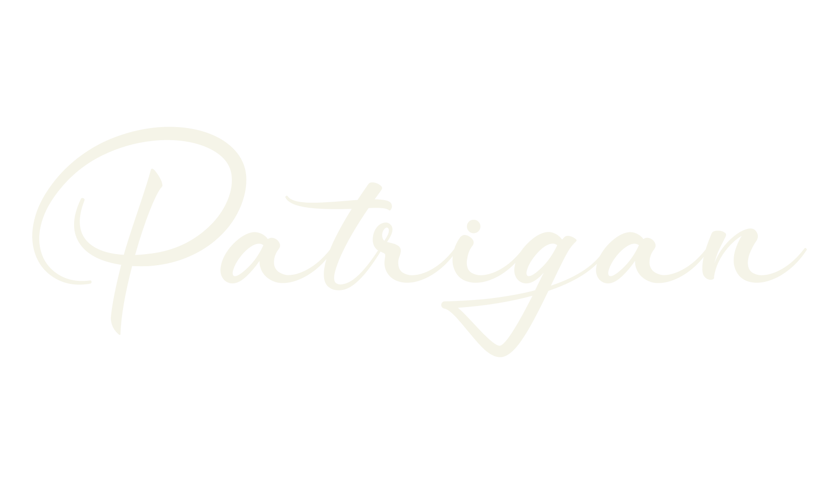 Patrigan, lettering font preview