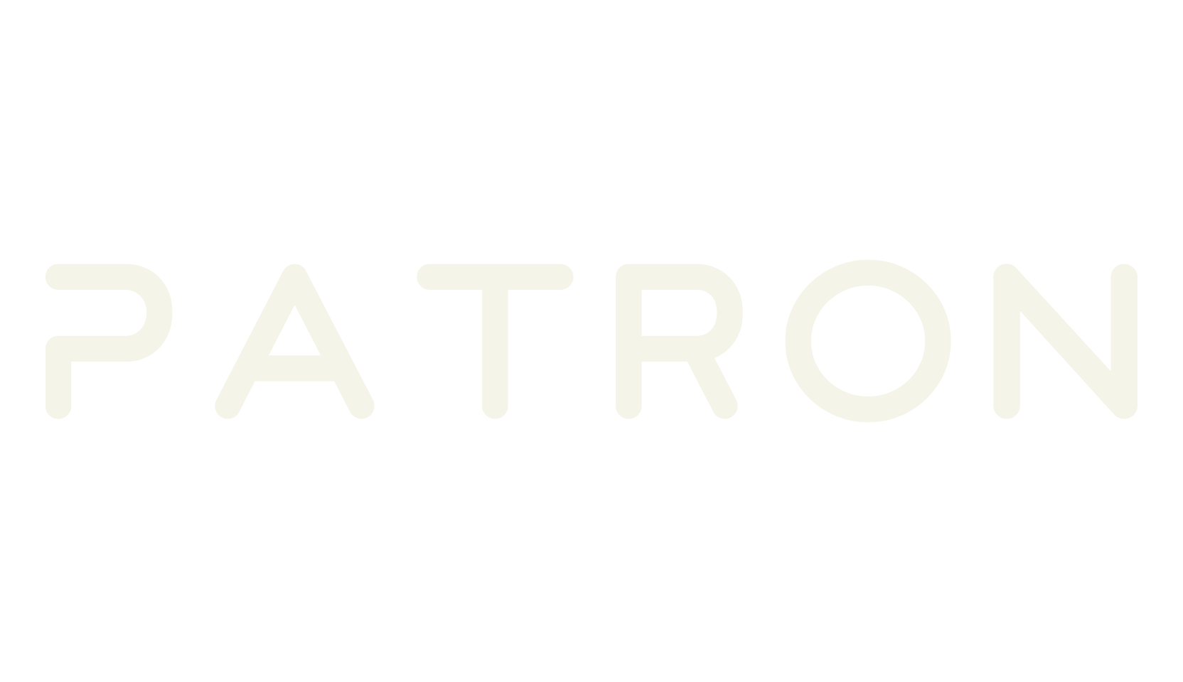 Patron, modern font preview