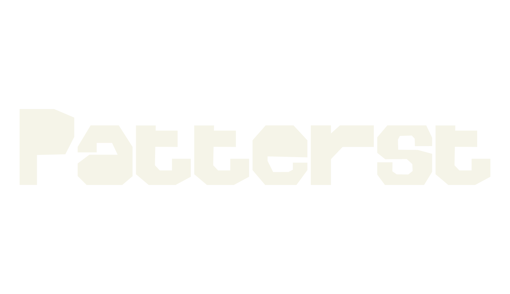 Patterst, bold font preview