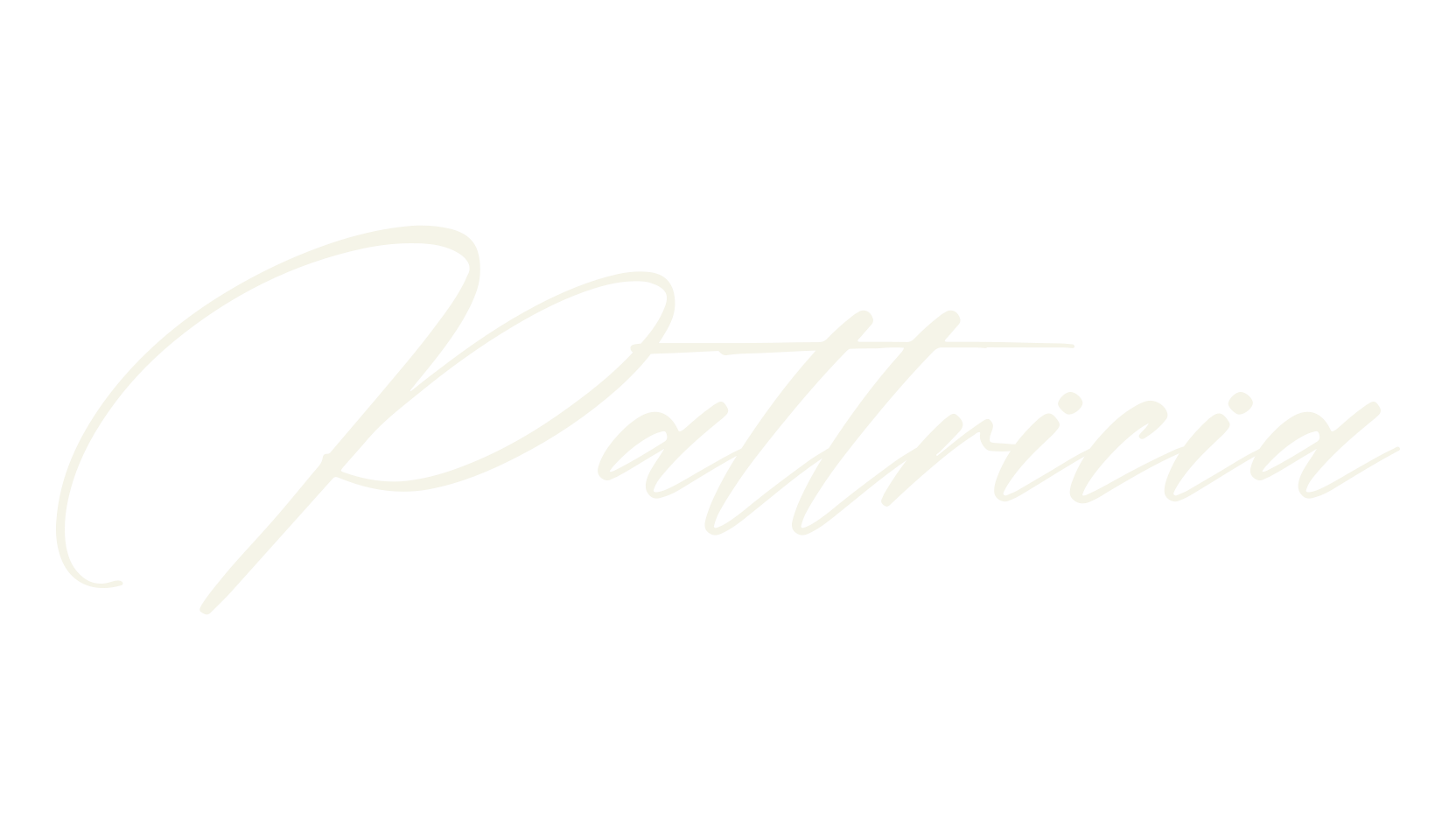 Pattricia, script font preview