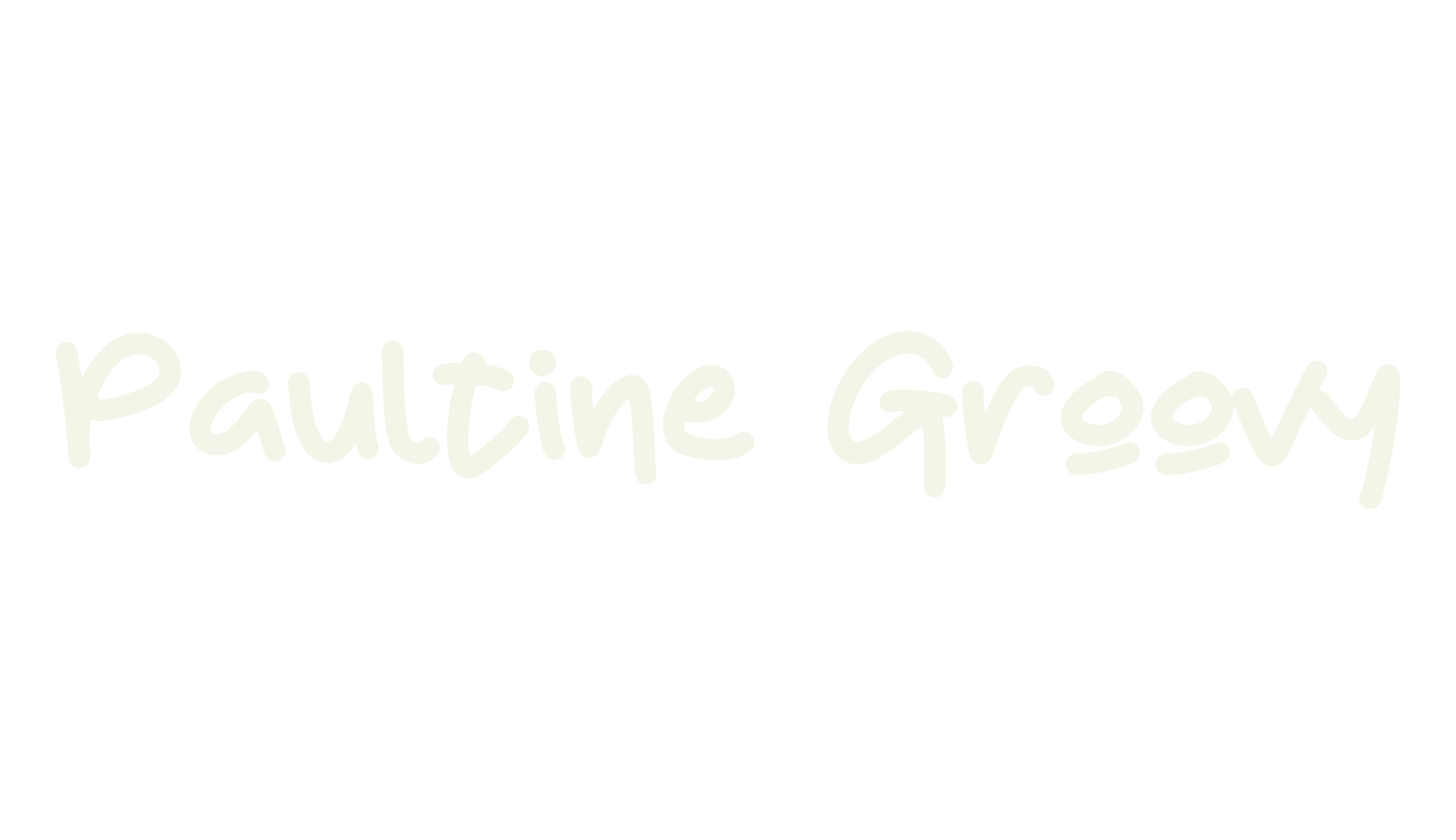 Paultine Groovy, script font preview