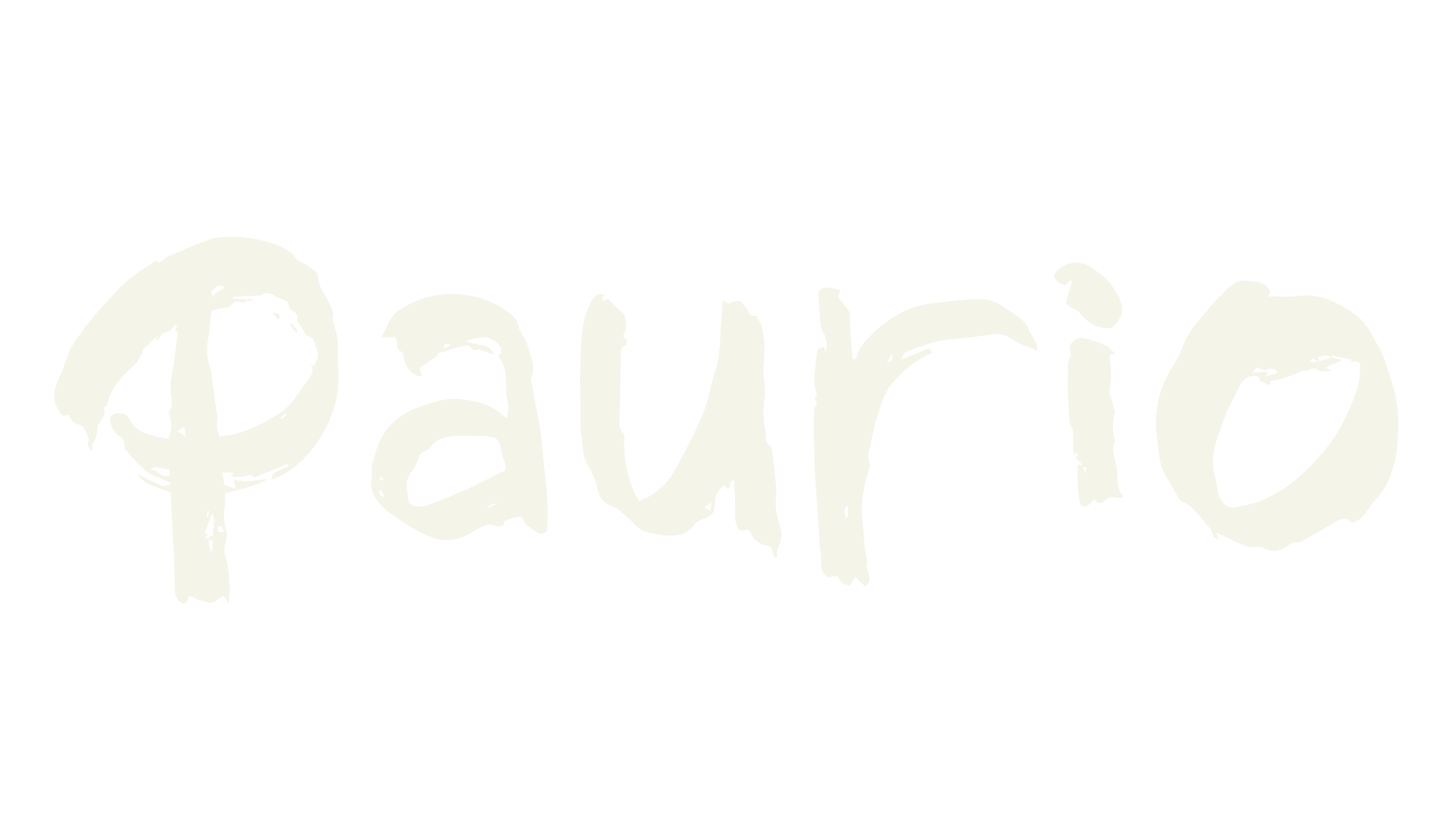 Paurio, calligraphy font preview