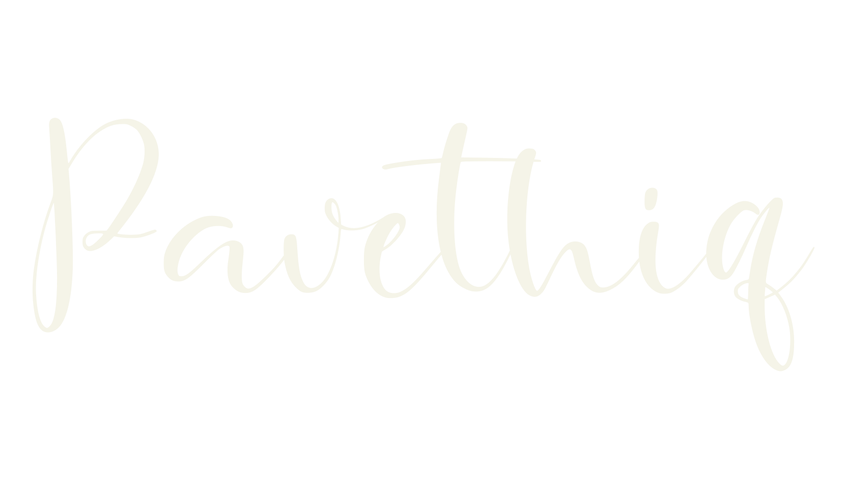Pavethiq, fancy font preview