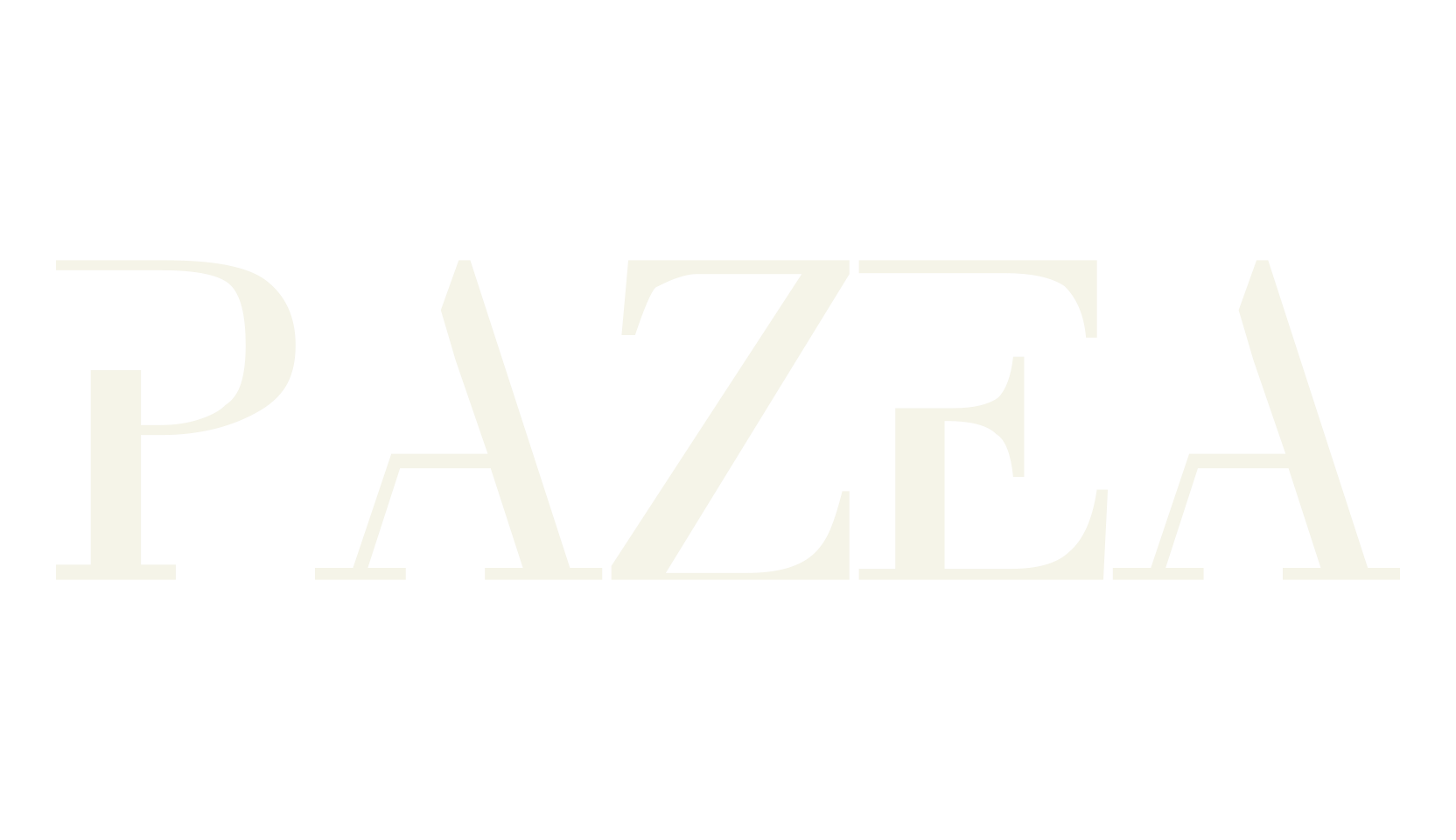 PAZEA, art deco font preview