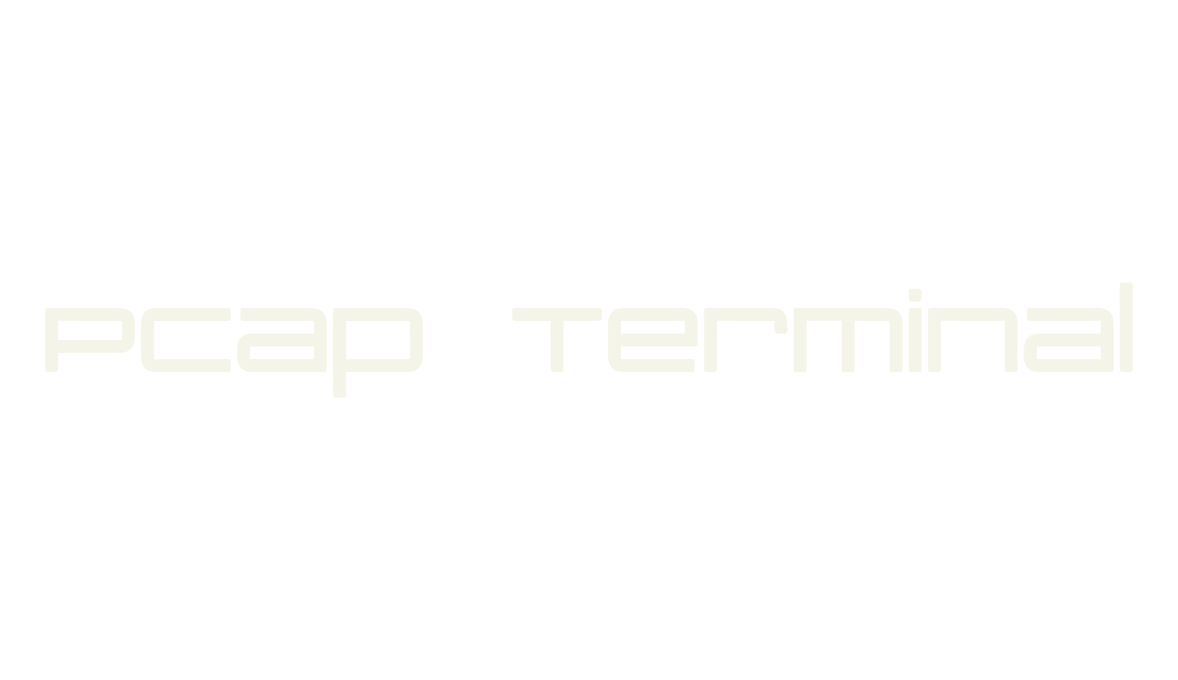 PCap Terminal, display market font preview