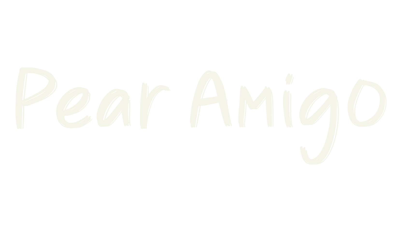 Pear Amigo, handwriting font preview