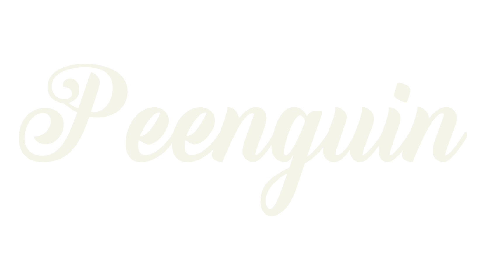 Peenguin, fashion script font preview
