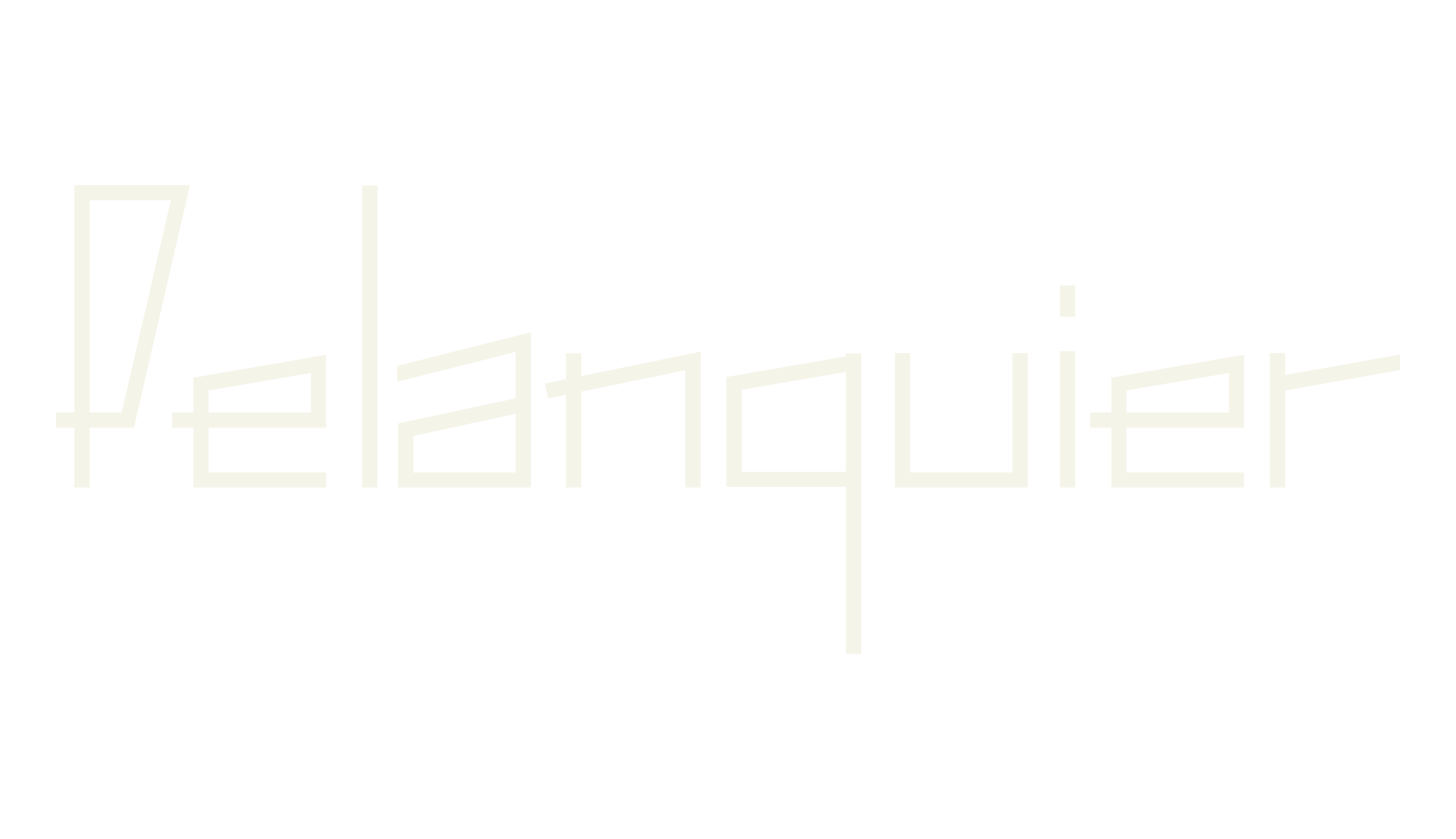Pelanquier, display font preview