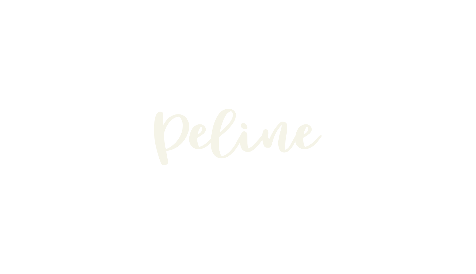 Peline, calligraphy font preview