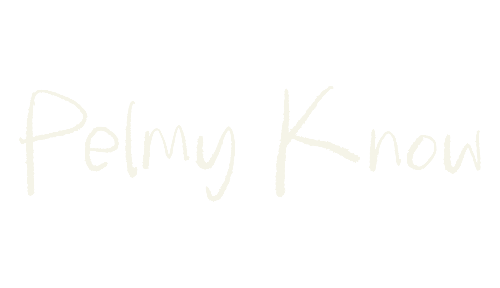 Pelmy Know, script font preview
