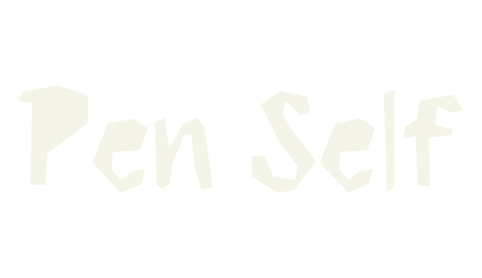 Pen Self, graffiti font preview