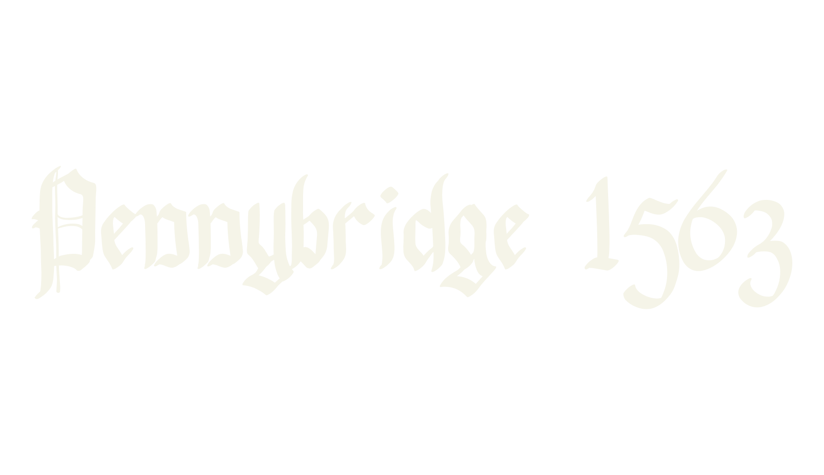 Pennybridge 1563, fashion script font preview