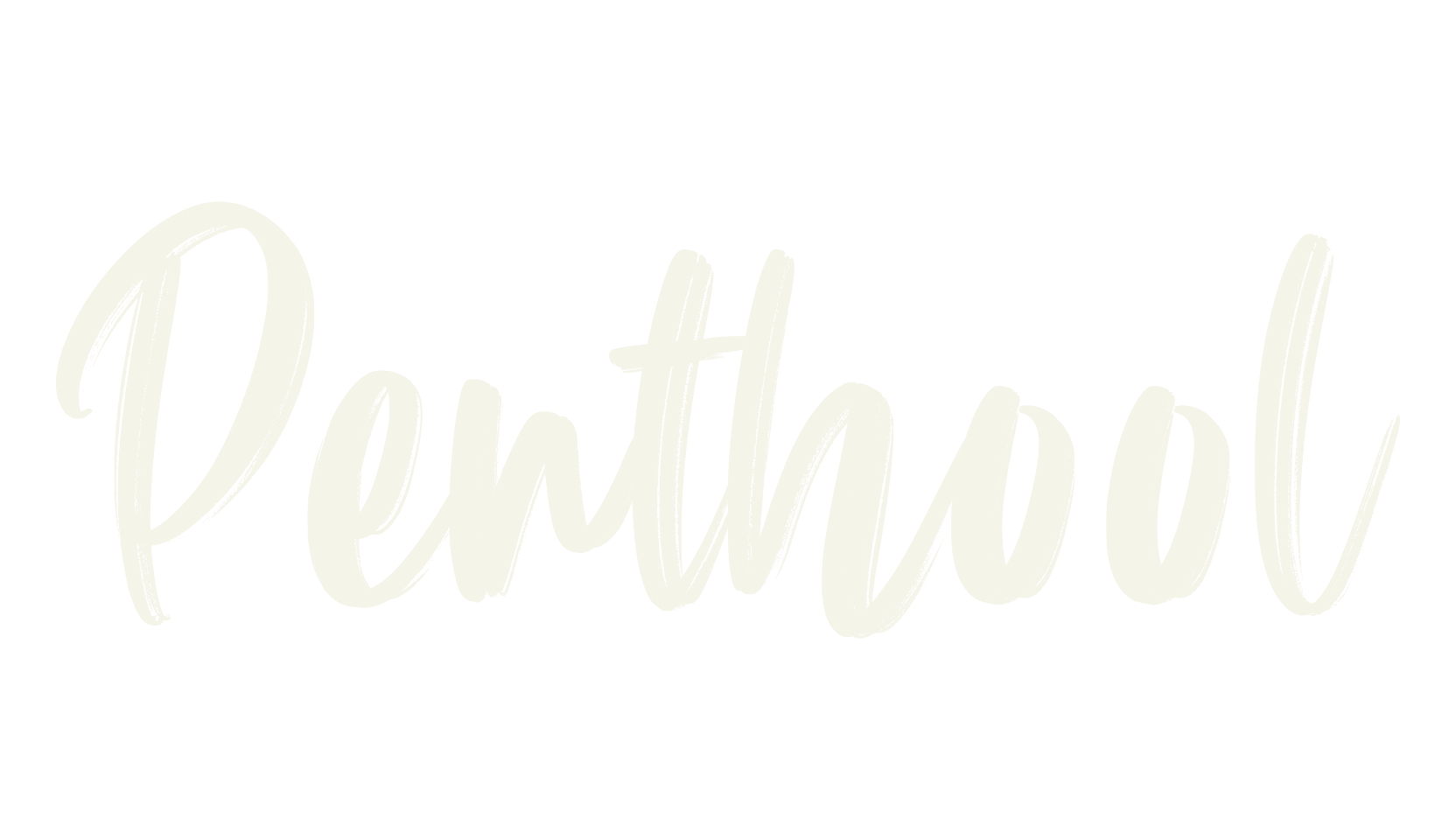 Penthool, fashion script font preview