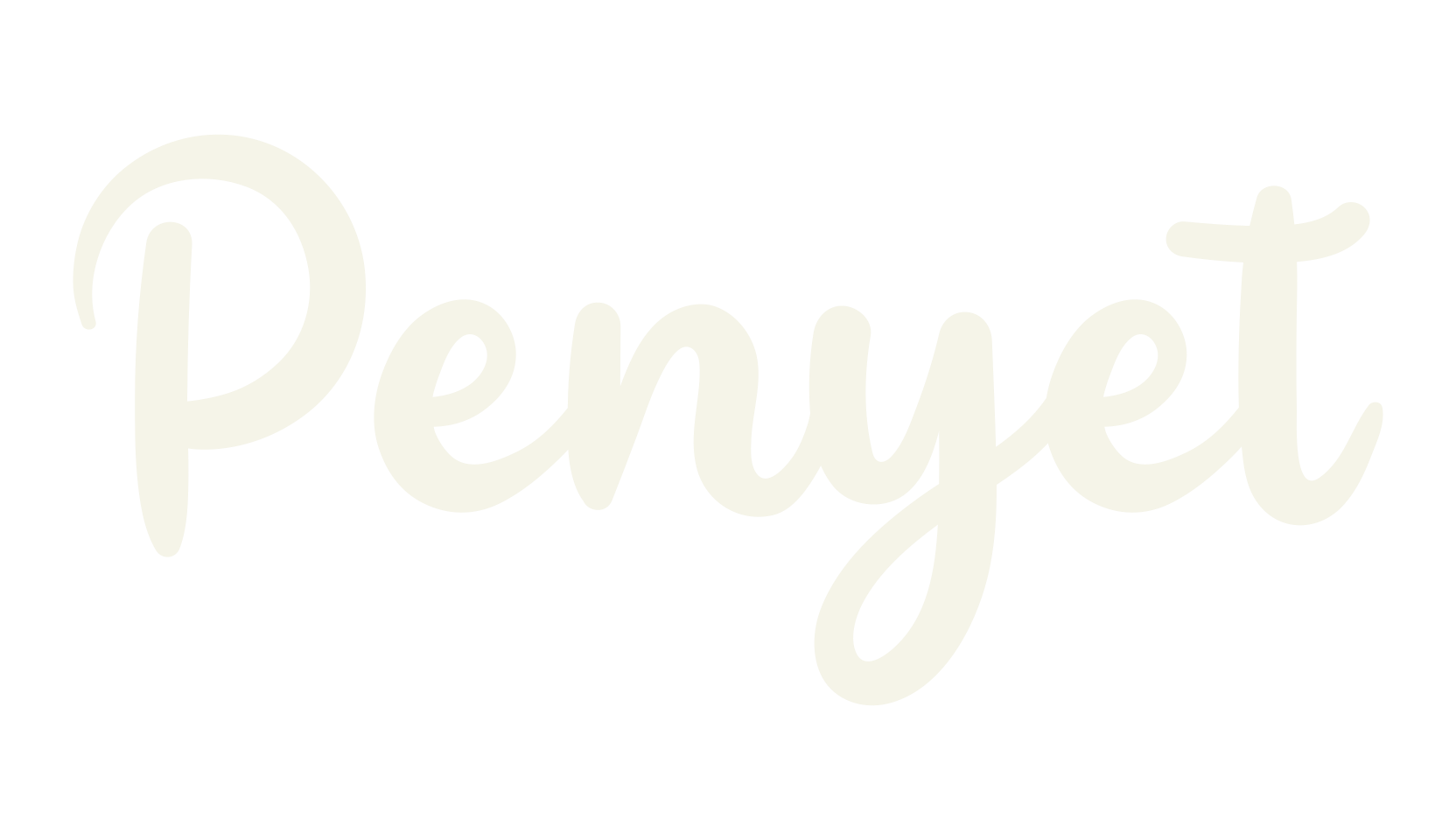 Penyet, handwriting font preview
