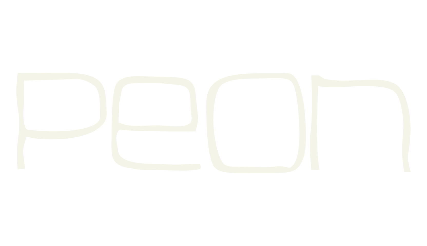 Peon, thin font preview