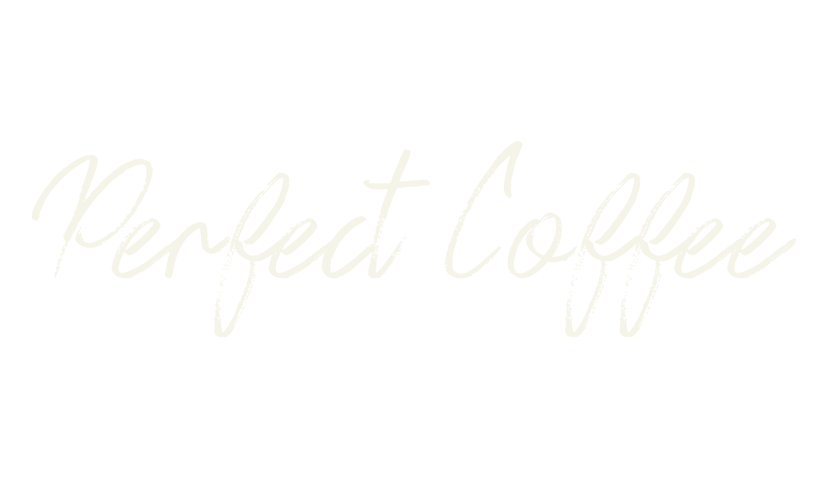 Perfect Coffee, fashion script font preview